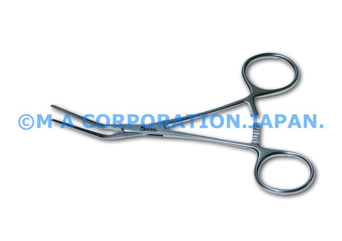 70033-03A Cooley Blood  Vessel Clamp  # 3 cvd 13.5cm  Angle