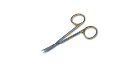 Iris Scissors cvd 11.5cm S/cut TC