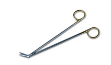 DeBakey Vascular Scissors bl/bl 19cm 60°TC