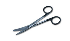 Op-Scissors  sh/bl cvd 18cm S/CUT