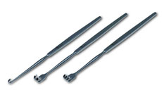 Retractor Tracheal blunt 3pr.