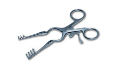 Adson Baby Laminectomy Ret.3x4pr. sharp 16cm