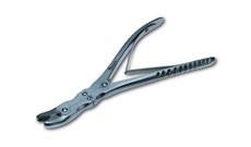 Bone Rongeur Forceps Jansen Curved cvd 6mm  23cm