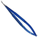 Scissors,blunt serrated blades,R/h, curved, 150mm