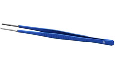 Gerald DeBakey Tissue forceps, Straight, 1.5mm atraumatic tips, 20cm