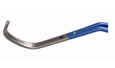 Lambert-Kay aorta exclusion clamp, Atraumatic jaw, 51mm jaw length,20mm jaw depth, 20cm long