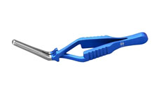 DeBakey-Diethrich Bulldog clamp, Cross-action, Atraumatic tips, Tension 180gms, Straight, 2x15mm jaw, 6.1cm