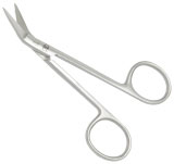 Scissors sharp angled to side 9cm