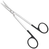Scissors cvd blunt round blade 12.5cmS/CUT