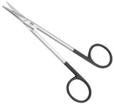 Scissors str blunt round blade 13.5cmS/CUT