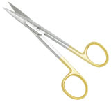 GIUNTA Nasal Scissors dbl.edge TC13cm angled shanks