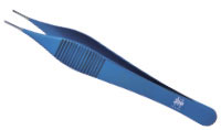 Adson Forceps, 1x2teeth, 0.7tips, 120mm