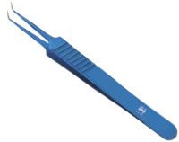 Jewelers Forceps, Angled, 113mm