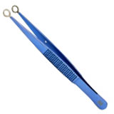 Chalazion Forceps､6mm open slot with serrated plate,104mm