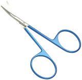 Blepharoplasty Scissors,29mm from pivot to tips,cvd,106mm