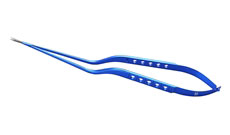 Micro Bayonet Scissors, Flat handle, 5mm blades, Straight, 22.5cm