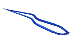 Malis Bayonet Scissors, Straight, Regular tip, Serrated upper blade, 23cm