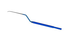 Yasargil Micro Raspatory, Bayonet style, Slight curved,18.5cm