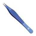 Utility Forceps, 4mm length serrated jaws, 110mm