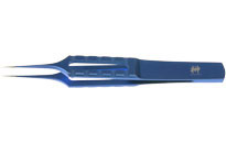 Tying forceps, straight, with 6mm  platforms, 85mm