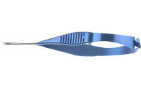 Vanans Scissors, 5.5mm blade, curved blades,77mm