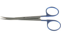 Eye Scissors, curved sharp blades,112mm