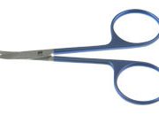 Eye Scissors, curved sharp blades,90mm