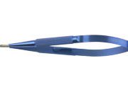 Needle Holder, curved, with lock,130mm