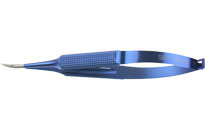 Needle Holder, curved,with lock,105mm