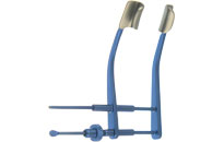 Eye Speculum,  with lockscrew, 8mm blade, Right
