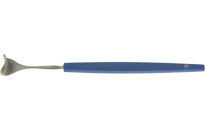 Lid Retractor, thin solid blade, 11mm wide