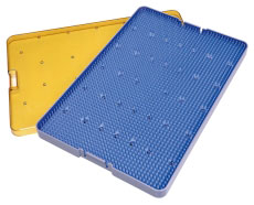 STERILISING TRAYS,381mm×254mm×19mm